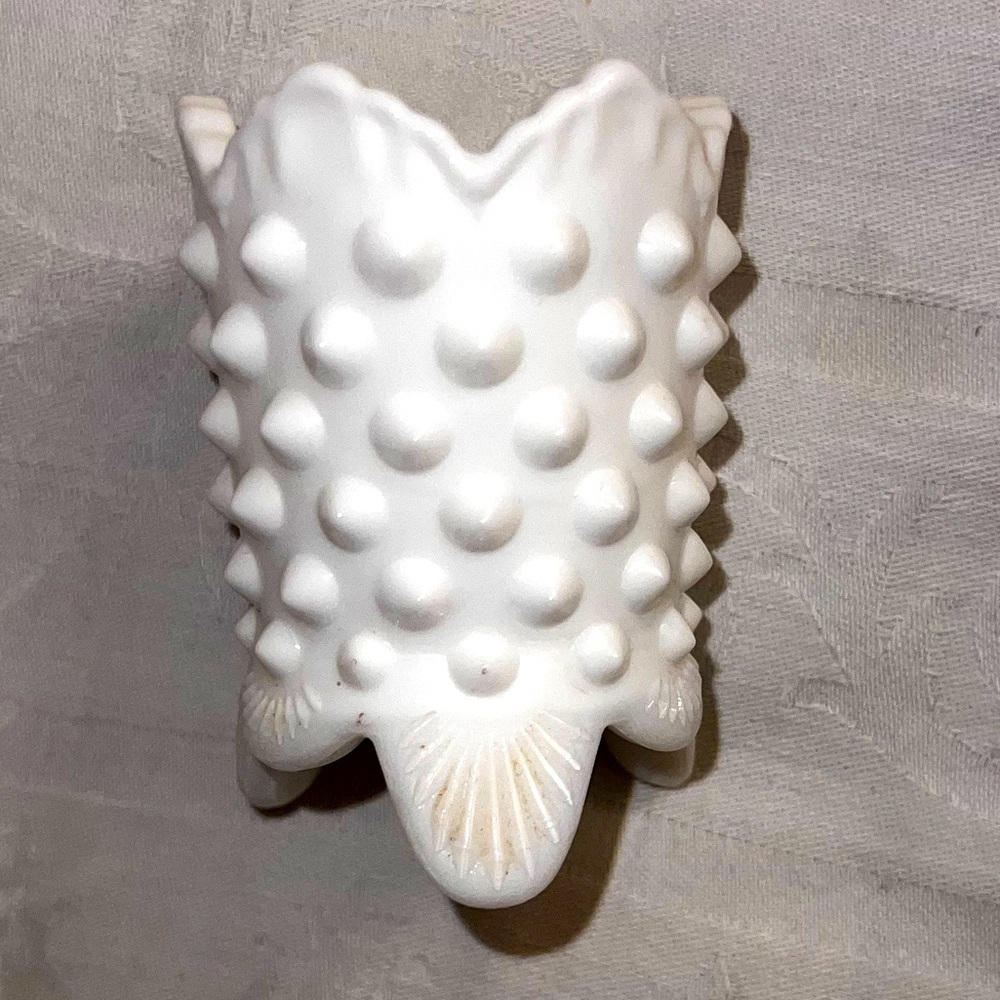 Fenton glass dish